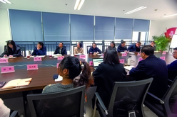 市委組織部副部長婁丹丹帶隊來新碼生物調(diào)研